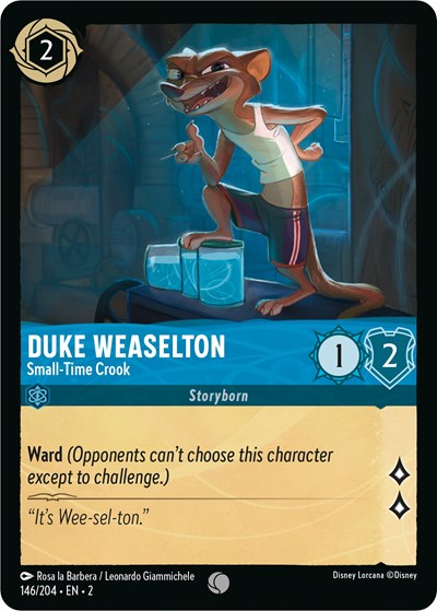 Duke Weaselton - Small-Time Crook (Rise of the Floodborn) Near Mint