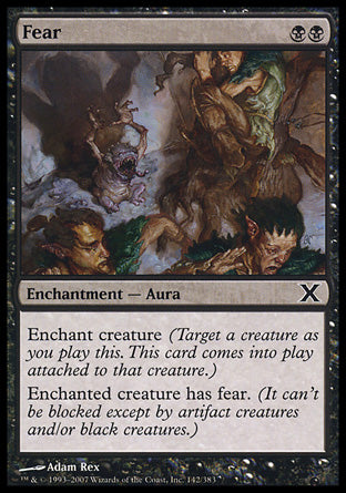 Fear (10th Edition) Light Play