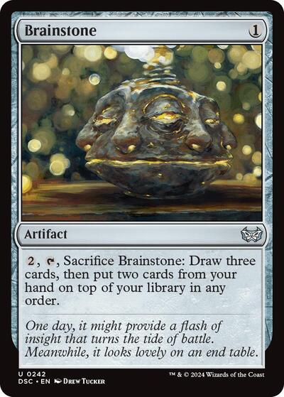 Brainstone (Commander: Duskmourn: House of Horror) Light Play