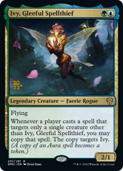 Ivy, Gleeful Spellthief (Promos: Prerelease Cards) Light Play Foil