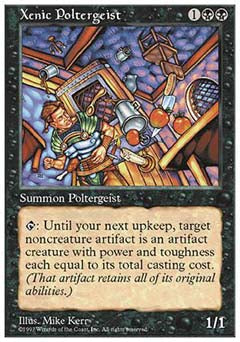Xenic Poltergeist (5th Edition) Light Play