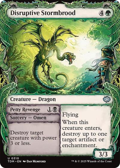 Disruptive Stormbrood (Showcase) (Tarkir: Dragonstorm) Near Mint