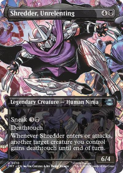 Shredder  Unrelenting  Borderless|3|0|0.00