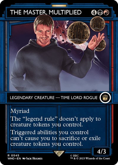 The Master, Multiplied (Showcase) (Universes Beyond: Doctor Who) Near Mint