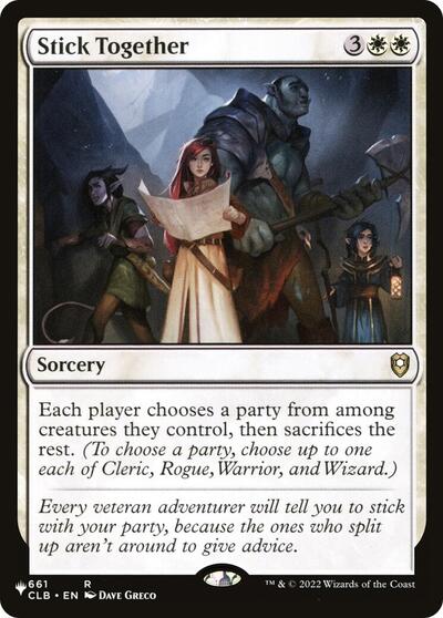 Stick Together (CLB) (The List) Light Play