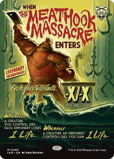 The Meathook Massacre (Showcase) (Innistrad Remastered) Damaged / Poor