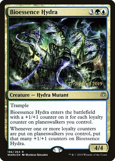 Bioessence Hydra (Promos: Prerelease Cards) Light Play Foil
