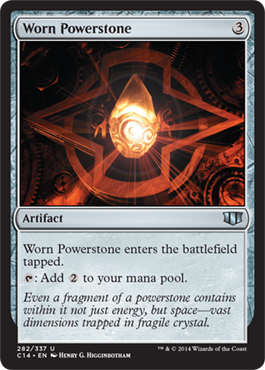 Worn Powerstone (Commander 2014 Edition) Near Mint