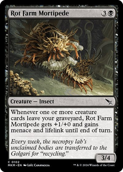 Rot Farm Mortipede (Murders at Karlov Manor) Light Play