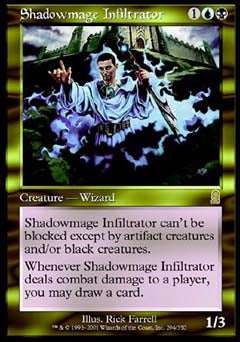 Shadowmage Infiltrator (Odyssey) Medium Play Foil