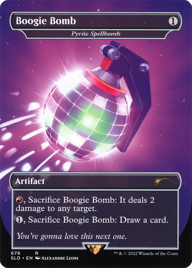 Boogie Bomb - Pyrite Spellbomb (Secret Lair) Near Mint Foil