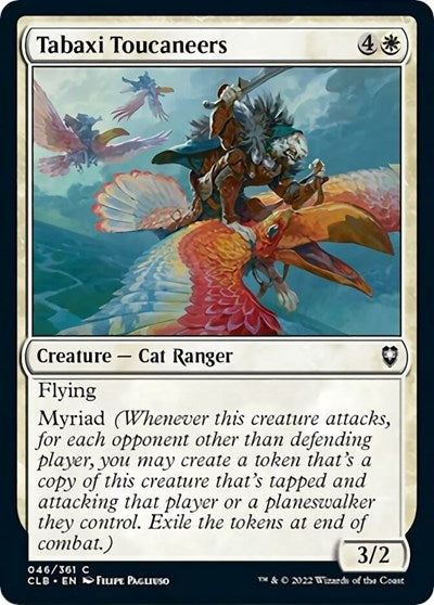 Tabaxi Toucaneers (Commander Legends: Battle for Baldur's Gate) Light Play
