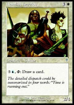 Benalish Heralds (Invasion) Medium Play Foil