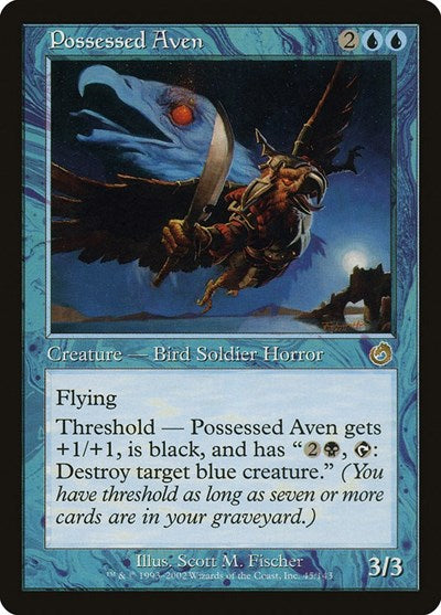 Possessed Aven (Torment) Medium Play Foil