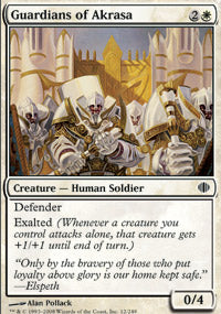 Guardians of Akrasa (Shards of Alara) Light Play Foil