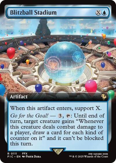 Blitzball Stadium (Extended Art) (Commander: FINAL FANTASY) Light Play