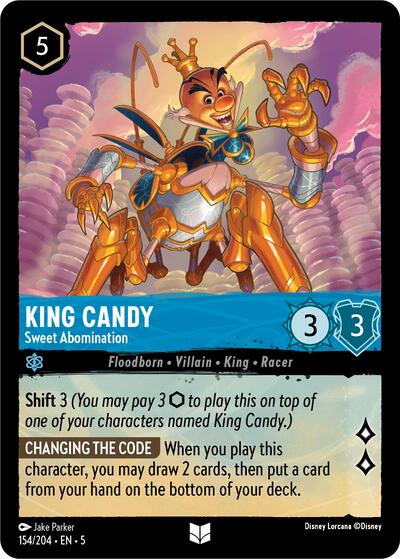 King Candy - Sweet Abomination (Shimmering Skies) Near Mint Cold Foil