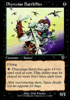 Phyrexian Battleflies (Invasion) Light Play Foil