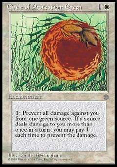 Circle of Protection: Green (Ice Age) Light Play
