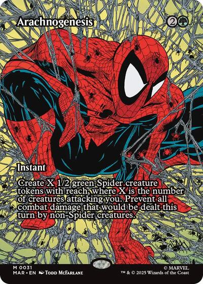 Arachnogenesis (Borderless) (Marvel Eternal-Legal) Light Play