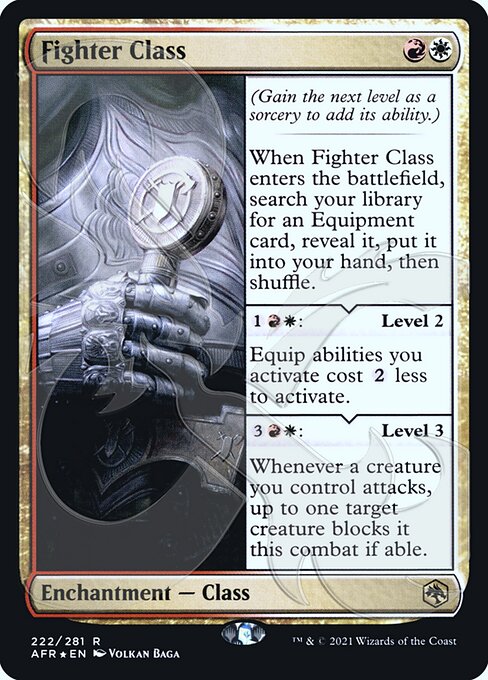 Fighter Class (AFR Ampersand Promos) Near Mint Foil