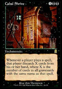 Cabal Shrine (Odyssey) Medium Play