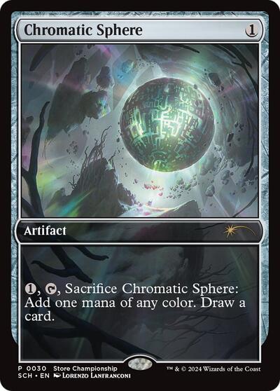 Chromatic Sphere (Promos: Game Day and Store Championship) Medium Play