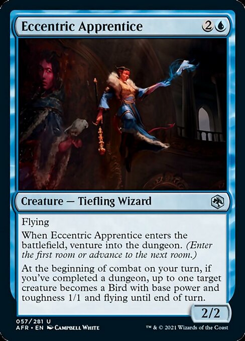 Eccentric Apprentice (Adventures in the Forgotten Realms) Light Play Foil