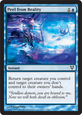 Peel from Reality (Avacyn Restored) Medium Play