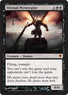 Abyssal Persecutor (Worldwake) Damaged / Poor