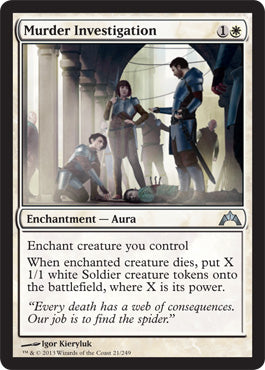 Murder Investigation (Gatecrash) Light Play Foil