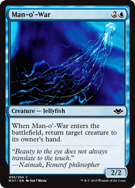 Man-o'-War (Modern Horizons) Light Play