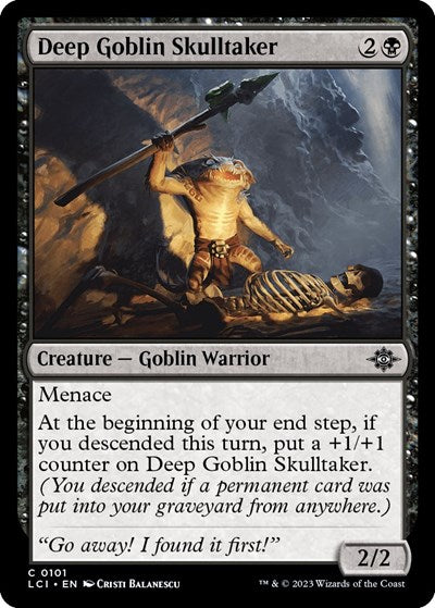 Deep Goblin Skulltaker (The Lost Caverns of Ixalan) Light Play
