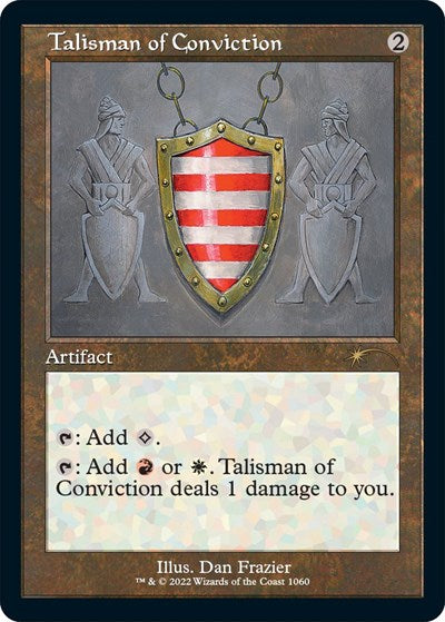 Talisman of Conviction (Retro Frame) (Secret Lair) Near Mint