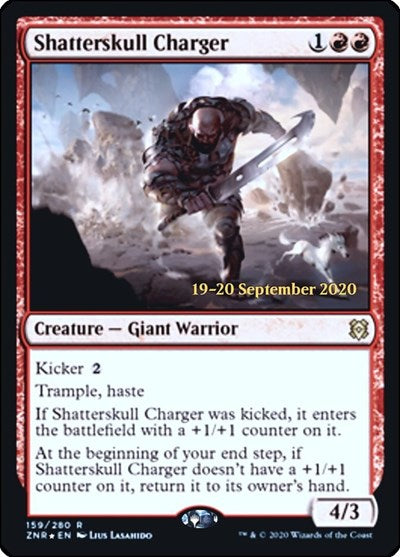 Shatterskull Charger (Promos: Prerelease Cards) Light Play Foil
