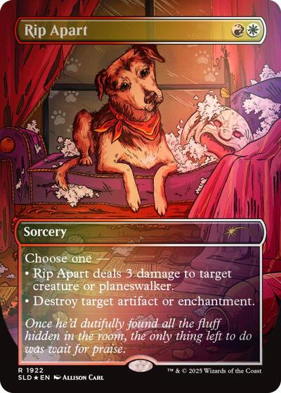 Rip Apart (1922) (Rainbow Foil) (Secret Lair) Near Mint Foil