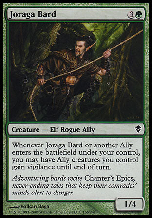 Joraga Bard (Zendikar) Medium Play