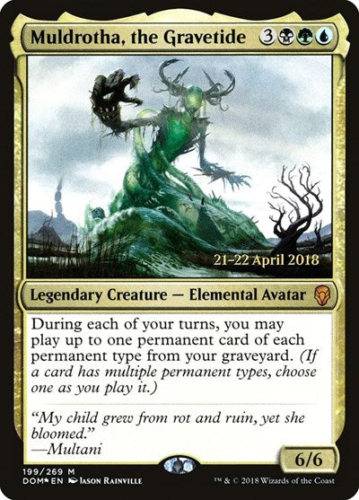 Muldrotha, the Gravetide (Promos: Prerelease Cards) Near Mint Foil