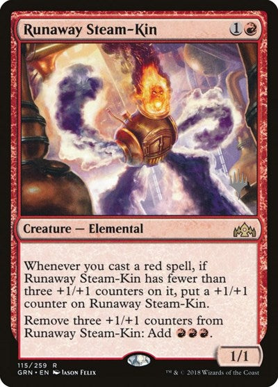 Runaway Steam-Kin (Promo Pack: Core Set 2020) Light Play Foil