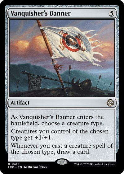 Vanquisher's Banner (Commander: The Lost Caverns of Ixalan) Near Mint