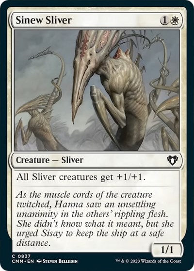Sinew Sliver (Commander Masters) Near Mint