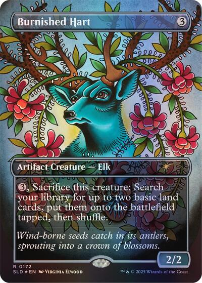 Burnished Hart (Rainbow Foil) (Secret Lair) Near Mint Foil