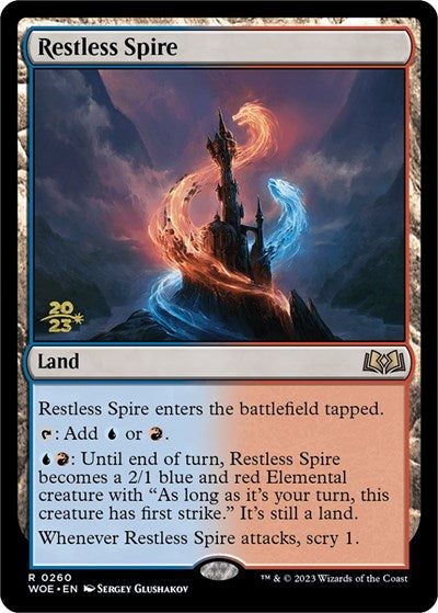 Restless Spire (Promos: Prerelease Cards) Near Mint Foil