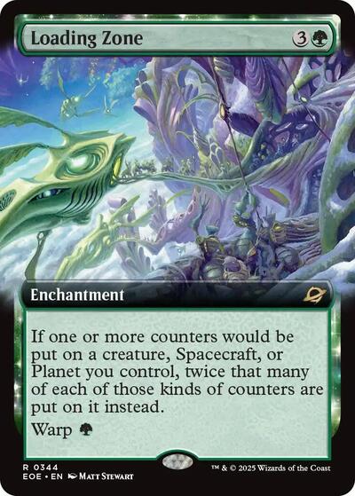 Loading Zone (Extended Art) (Edge of Eternities) Near Mint