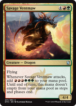 Savage Ventmaw (Dragons of Tarkir) Near Mint
