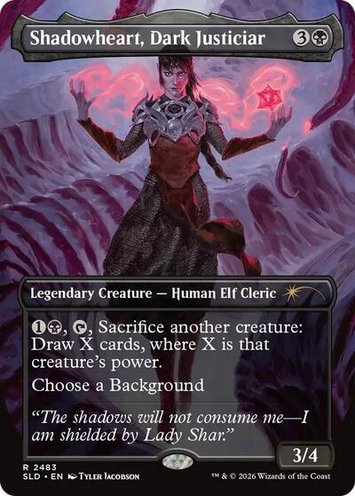 Shadowheart, Dark Justiciar (Secret Lair) Near Mint Foil