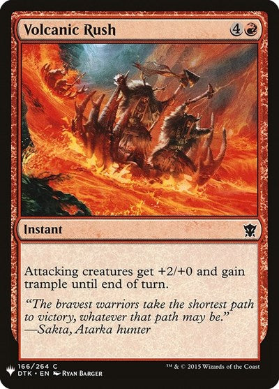Volcanic Rush|1|0|0.00