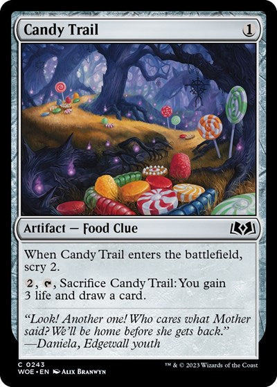 Candy Trail (Wilds of Eldraine) Medium Play Foil