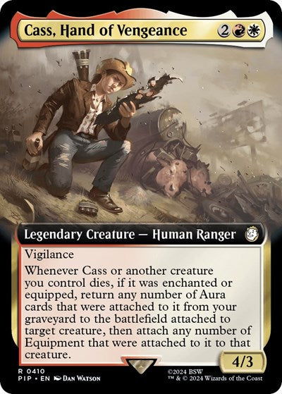 Cass, Hand of Vengeance (Extended Art) (Universes Beyond: Fallout) Near Mint