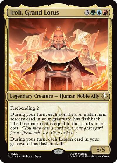 Iroh, Grand Lotus (Avatar: The Last Airbender) Light Play
